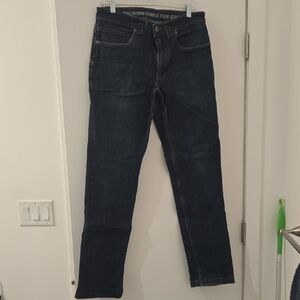 Duluth Trading Company Men's Doubleflex Ballroom Jeans, Dark Wash, 32